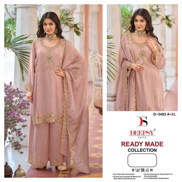 Deepsy ready to wear collcetion D-3493 pakistani suits wholesalers in surat